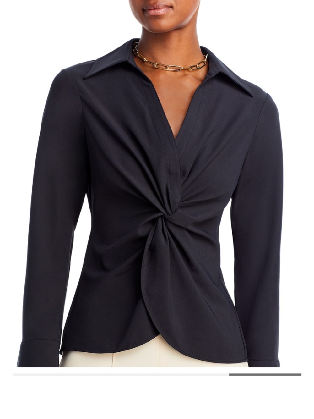 Cinq a Sept Mckenna Twist Front Top XL